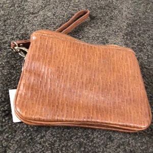 Brown Wristlet